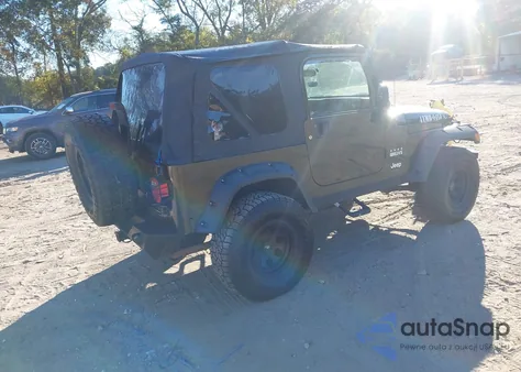 2004 Jeep Wrangler X из США, поврежденный, VIN 1J4FA39S14P716572